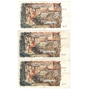 Algeria, 100 dinari 1970 - set di 5 pezzi