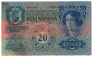 Rakousko, 20 korun 1913