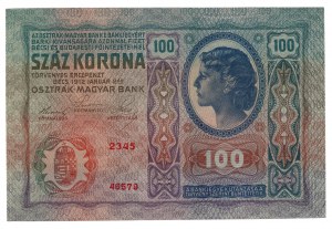Rakousko, 100 korun 1912