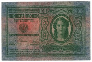 Rakousko, 100 korun 1912