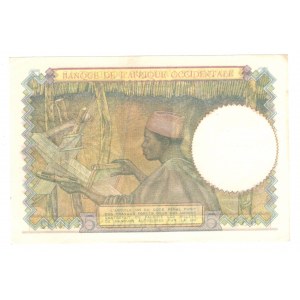 Francuska Afryka Zachodnia, 5 francs 1942