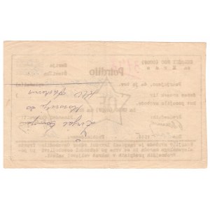 Jugosławia, 1000 lir 28-04-1945 (słoweńscy partyzanci, krajowy komitet okręgowy Kras) - rzadka pozycja