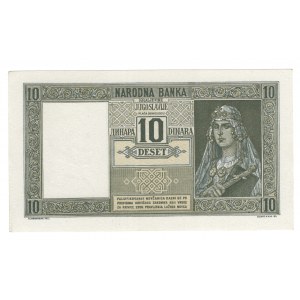 Yugoslavia, 10 dinar 1939