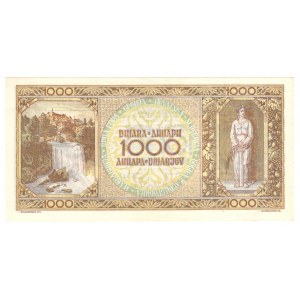 Yugoslavia, 1000 dinar 1946