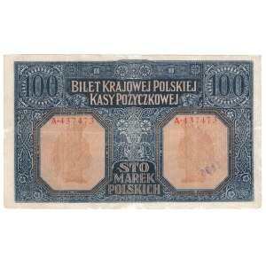 100 marek polskich, 1916, seria A, jenerał