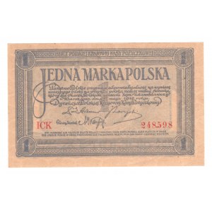 Poland, 1 Polish mark 1919, ICK series