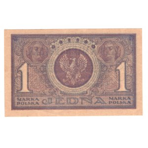 Poland, 1 Polish mark 1919, ICK series