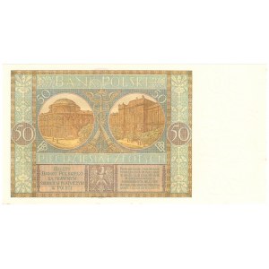 50 zlotých 1929, série EG