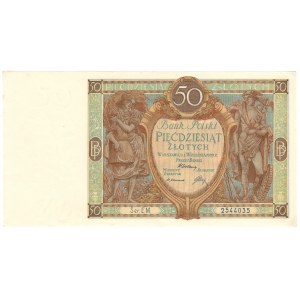 50 złotych 1929, seria EM