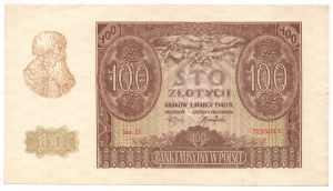 Polsko, 100 zlotých 1940, série D