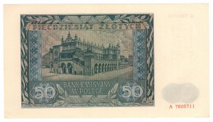 50 zlotých 1941, série A