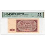 5 gold 1948, series A, first series - rare