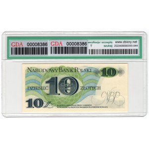 10 złotych 1982, seria A