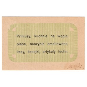 Lwów, M. Kierski Handel Towarów Żelaznych, 50 halerzy