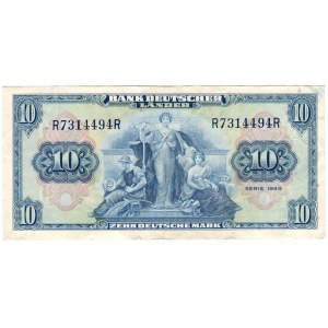 Germany, 10 marks 1949