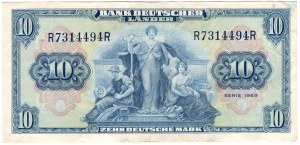 Germany, 10 marks 1949