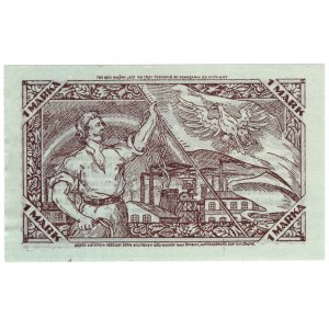 Tychy (Tichau), 1 marka 1921 - niski numer 00632