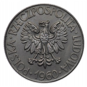 PRL, 10 złotych 1960, próba NIKIEL - Tadeusz Kościuszko