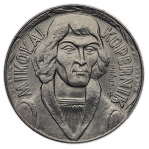People's Republic of Poland, 10 zloty 1959, NIKIEL sample - Nicolaus Copernicus