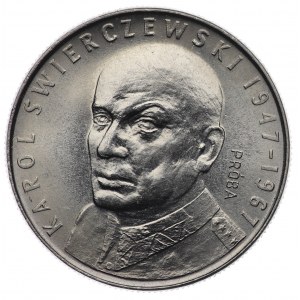 PRL, 10 złotych 1967, próba NIKIEL -