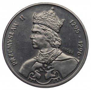 Polská lidová republika, 100 zlotých 1985, vzor NIKIEL - Przemysław II