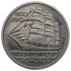 PRL, 100 zloty 1981, NIKIEL sample - Gift of Pomerania