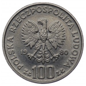PRL, 100 zloty 1981, NIKIEL sample - Gift of Pomerania