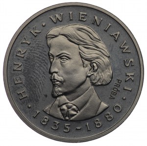 PRL, 100 zlotých 1979, NIKIEL vzorek - Henryk Wieniawski