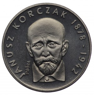 PRL, 100 zlotých 1978, vzorek NIKIEL - Janusz Korczak