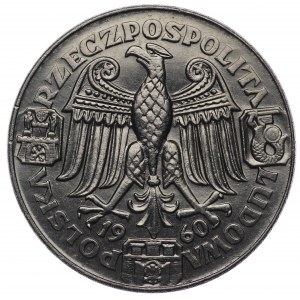 PRL, 100 złotych 1966, próba NIKIEL - Mieszko i Dąbrówka