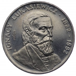 PRL, 50 złotych 1983, próba NIKIEL - Ignacy Łukasiewicz