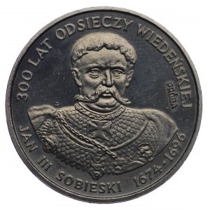 PRL, 50 złotych 1983, próba NIKIEL - Jan III Sobieski