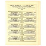 Dr. Roman May, Chemical Factory, 1000 zloty 1927 - without numbers and signatures