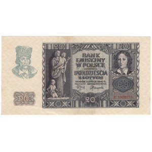 20 złotych 1940, seria E