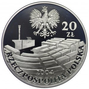 III RP, 20 złotych 2004 15-lecie Senatu III RP