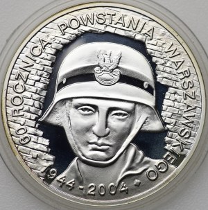 III RP, 10 PLN 2004 60. výročí Varšavského povstání