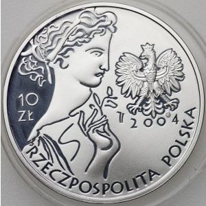 III RP, 10 złotych 2004 - Igrzyska Olimpiady Ateny