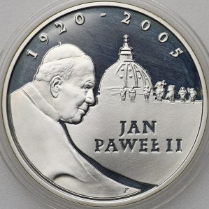 III RP, 10 PLN 2005 Jan Pavel II