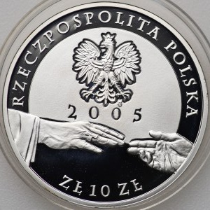 III RP, 10 PLN 2005 Jan Pavel II