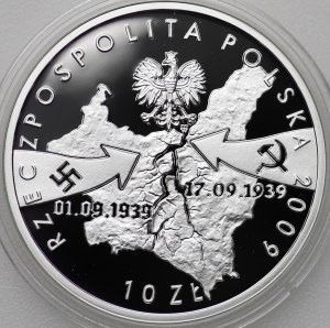 III RP, 10 PLN 2009 Wieluń - 1 September