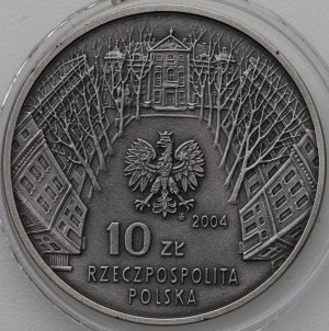 III RP, 10 PLN 2004 - 100. výročí založení Akademie výtvarných umění ve Varšavě