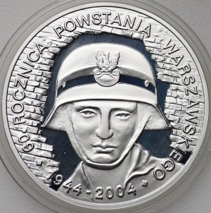 III RP, 10 PLN 2004 60. výročí Varšavského povstání