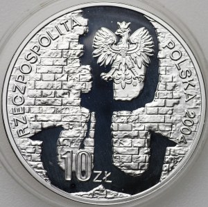 III RP, 10 PLN 2004 60. výročí Varšavského povstání