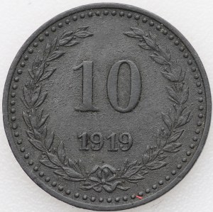 Bydgoszcz (Bromberg), 10 fenig 1919