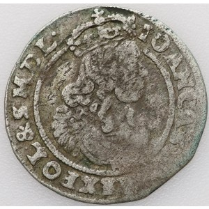 John II Casimir, sixpence 1666 TT, Bydgoszcz