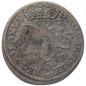 John III Sobieski, sixpence 1678