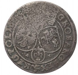 Jan II Kazimír, šestipence 166. Bydgoszcz