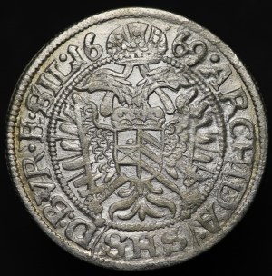 Slezsko, 3 krajcary, 1669 SHS, Wrocław