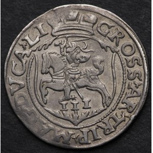 Zygmunt II August, Trojak Wilno 1563