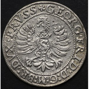 Prusy Książęce, Jerzy Fryderyk, Grosz 1596, Królewiec